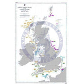 British Admiralty Nautical Chart Q6385: Foreign Fishing Rights In The Coastal Waters Of The British Isles